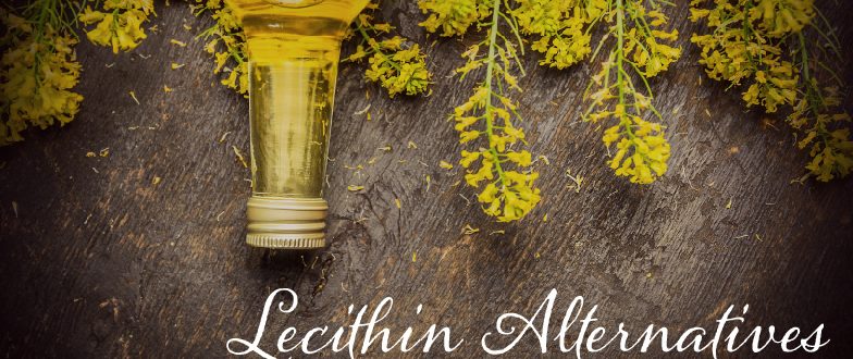 Rapeseed oil and lecithin alternatives