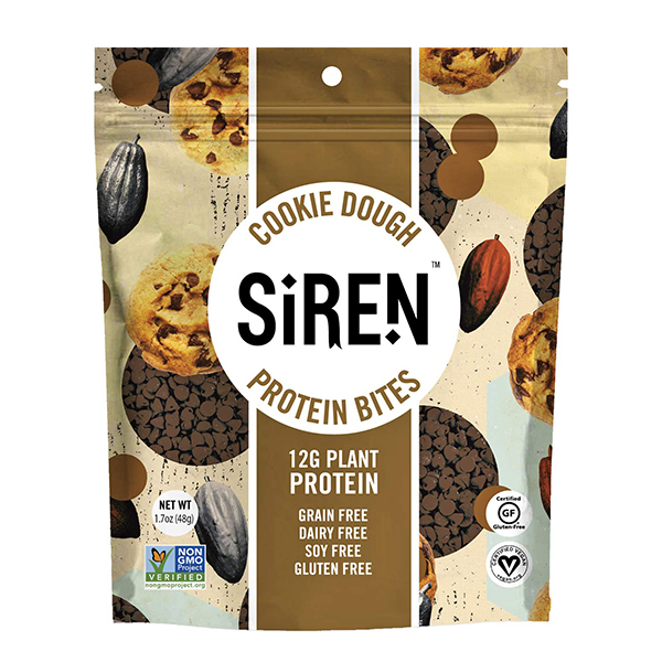 siren snacks cookie dough protein bites