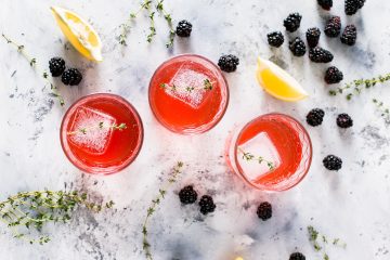 summer cocktails with fruit
