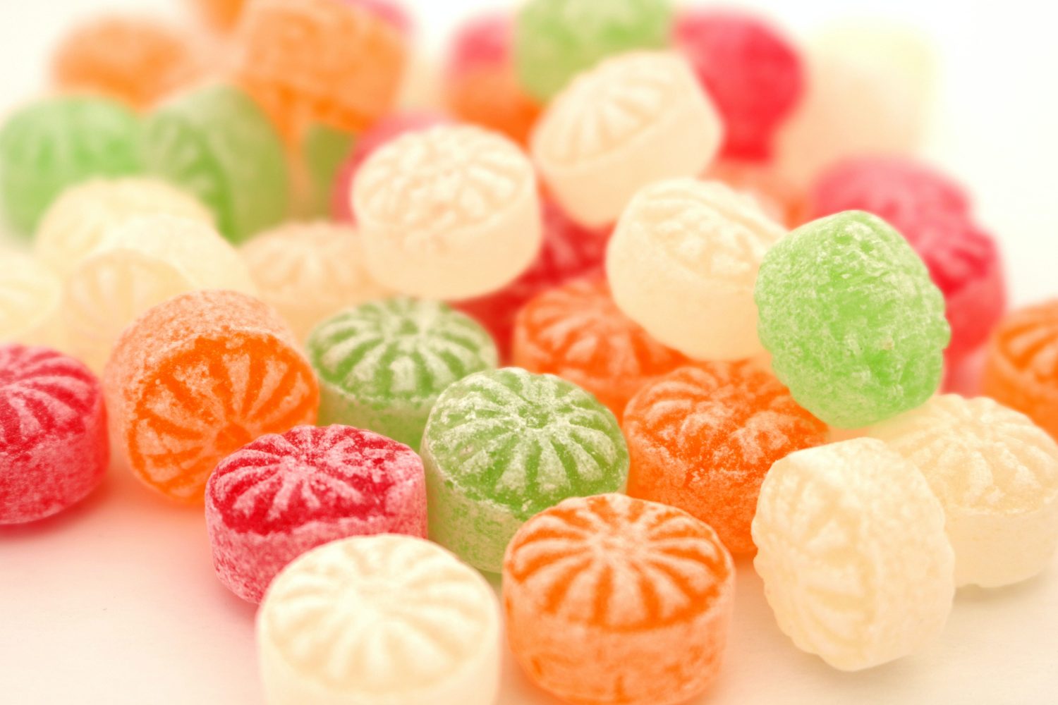 colorful hard candy