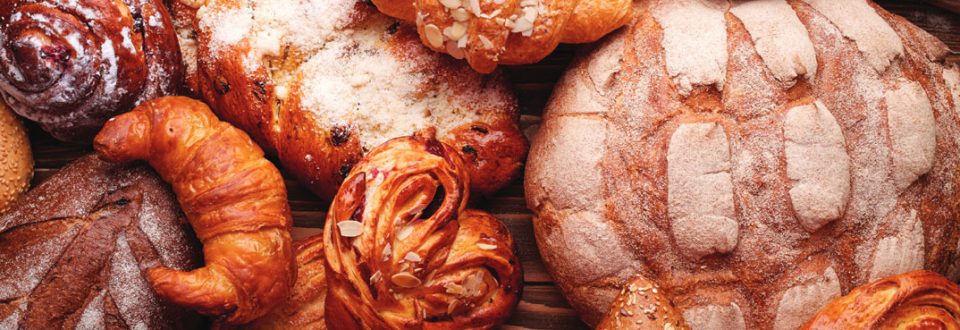 baked goods in a pile