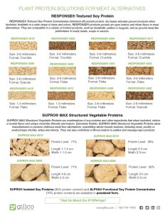 Gillco meat alternative infographic