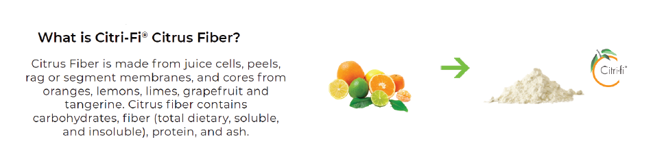 Description of what citrus fiber is