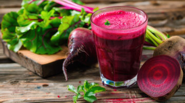 Natural beet root juice for dye free food coloring